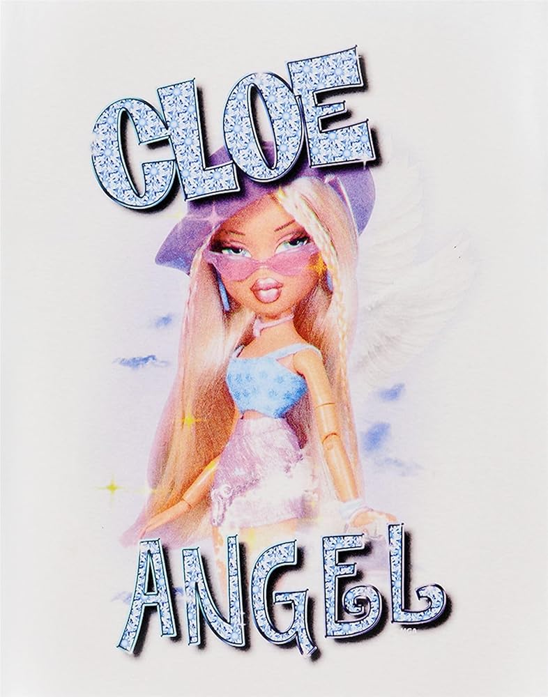 Bratz Cloe Womens T-Shirt | Y2K Bling Short Sleeve Graphic Tee in